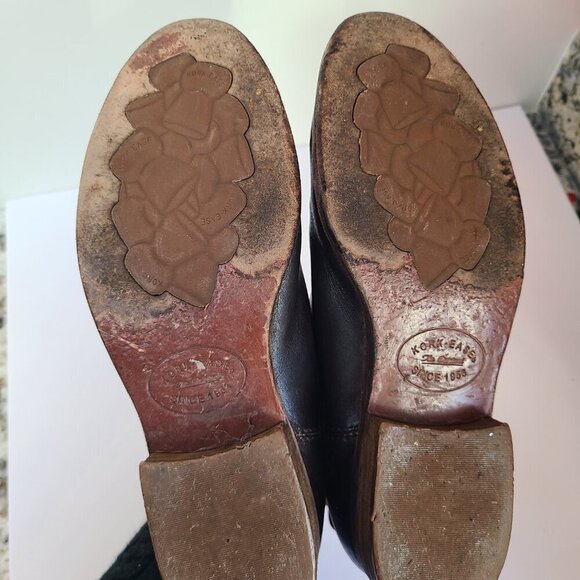 Kork Ease K260409 Womens Velma Brown Full Grain Leather Boots Rubber Sole Size 8 - Picture 8 of 8